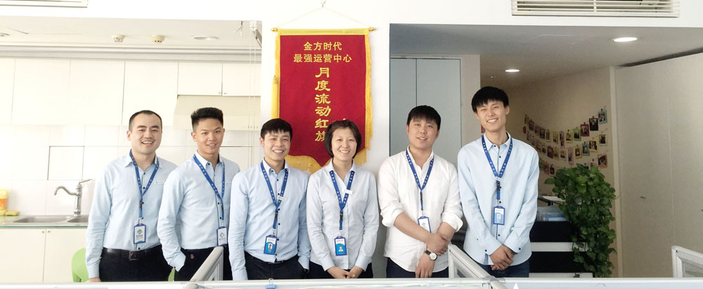 朝陽運營中心銷售精英合影